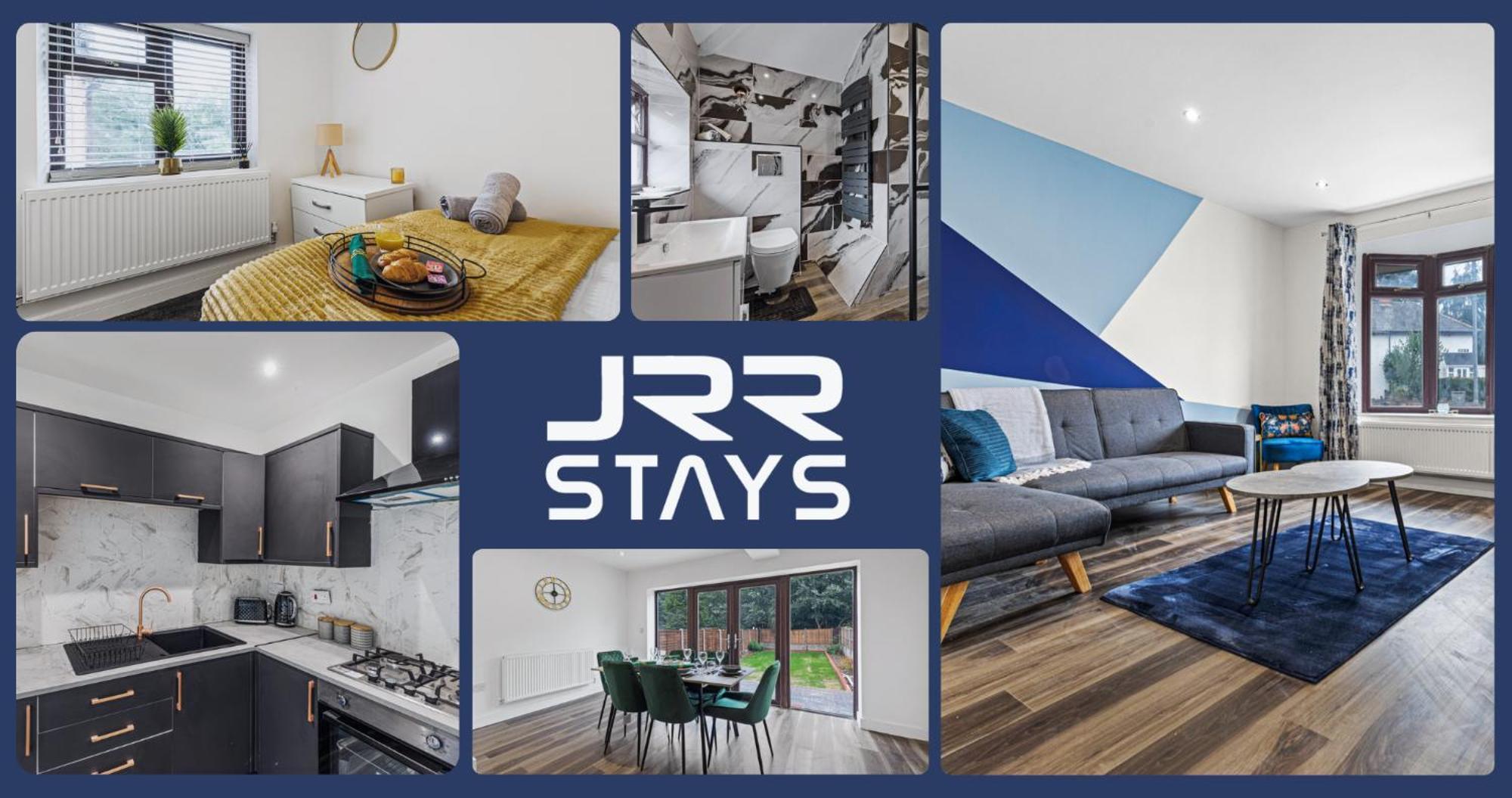 Walsall - 4 Bedroom House, Wi-Fi, Garden , Sleeps 8 - Jrr Stays Bescot Exteriér fotografie